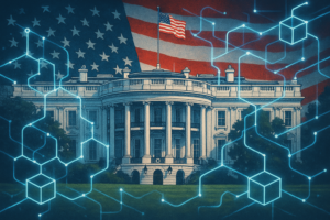 20250405_1900_White House Blockchain Fusion_simple_compose_01jr42yb2dfgmr9m75d6qzvyp7